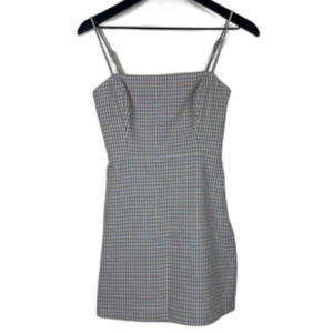 Aritzia Wilfred Classic Plaid Mini Dress Sz 0